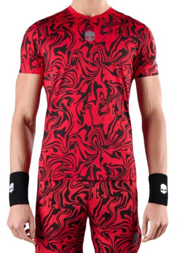 Hydrogen Chrome Tech T-Shirt - red