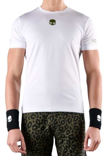Hydrogen Panther Tech T-Shirt - white/military green