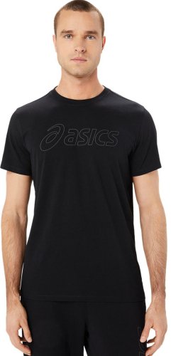Asics Logo Short Sleeve T-Shirt - performance black/graphite grey