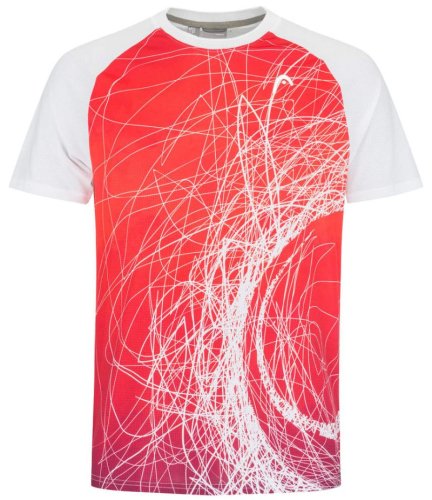 Head Performance MC Paris T-Shirt - tomato