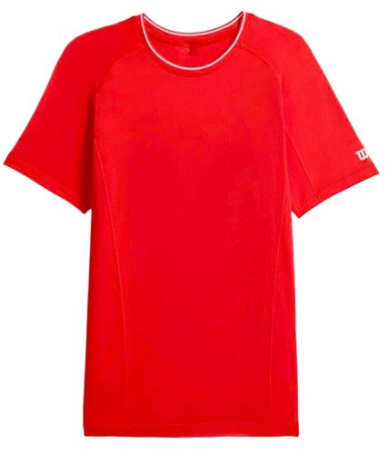 Wilson Team Seamless Crew T-Shirt - infrared