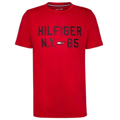Tommy hilfiger Graphic S/S Training Tee - primary red