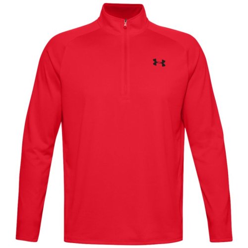 Under armour UA Tech 2.0 1/2 Zip M - red/black