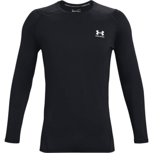 Under armour Men's HeatGear Armour Fitted Long Sleeve - black/white