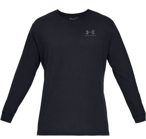 Under armour Men's Sportstyle Left Chest Long Sleeve - black