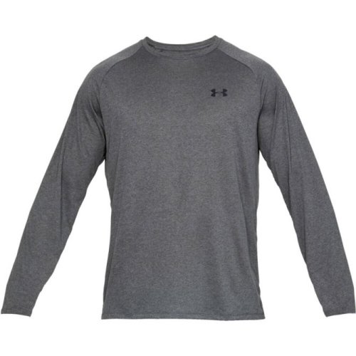 Under armour Men's UA Tech Long Sleeve - carbon heather/black