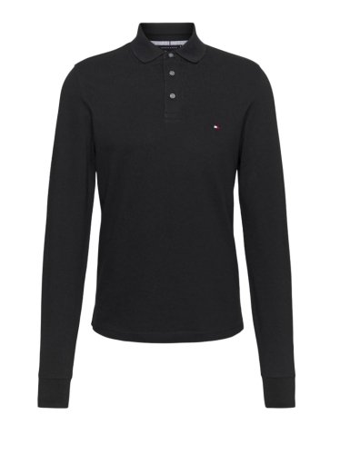 Tommy hilfiger 1985 Slim Long Sleeve Polo - black