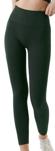 Bj&ouml;rn borg Sthlm Seamless Rib Tights - deep forest green