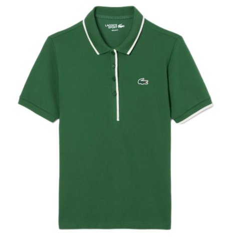 Lacoste Regular Fit Tennis Heat Regulating - green/white