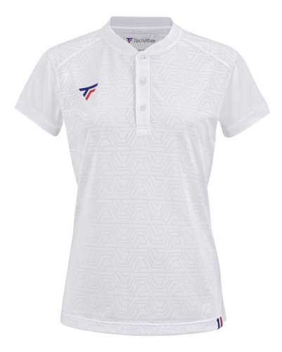 Tecnifibre Team Mesh Polo - white