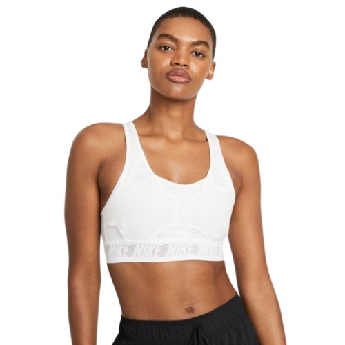 Nike Swoosh UltraBreathe Bra W - sail/sail/sail/grey fog