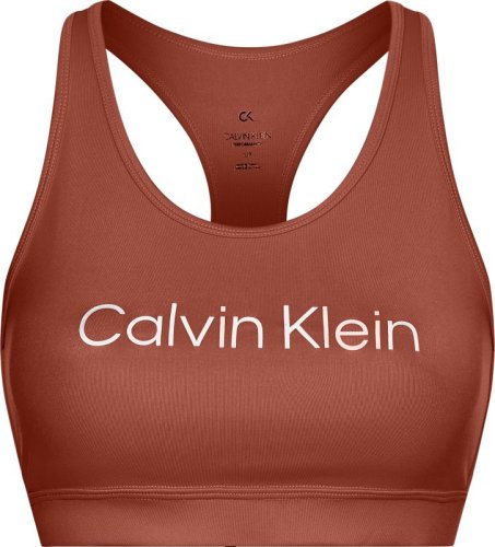 Calvin klein Medium Support Sports Bra - russet