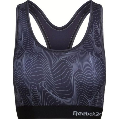 Reebok Womens Crop Top Nelly - black print