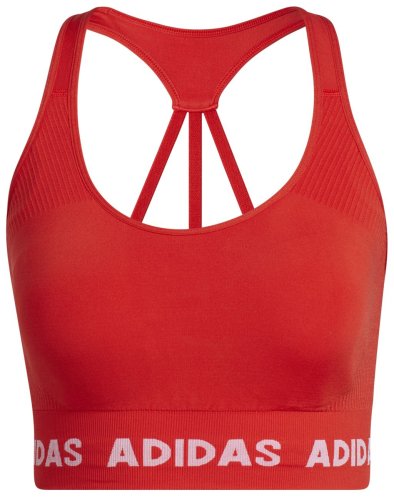 Adidas Training Aeroknit Bra - vivid red