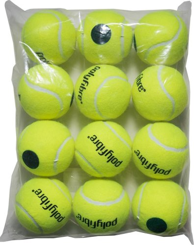 Polyfibre Stage 1 Green Presureless Tennisballs 12B