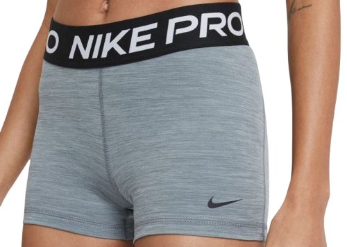 Nike Pro 365 Short 3in W - smoke grey/heather/black/black