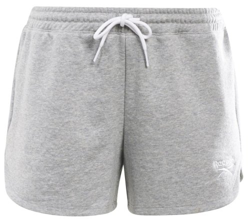 Reebok French Terry Short W - medium grey heather/white