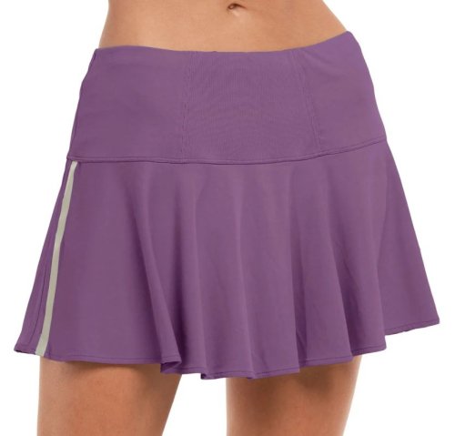 Lucky in love Avant Garde 1.0 High Tech Flounce Skirt - dusk