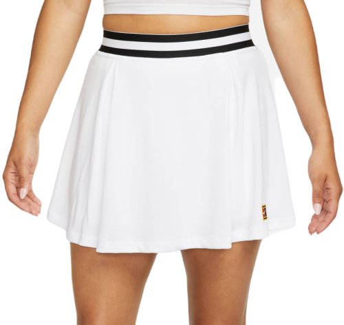 Nike Court Dri-Fit Heritage Tennis Skirt - white