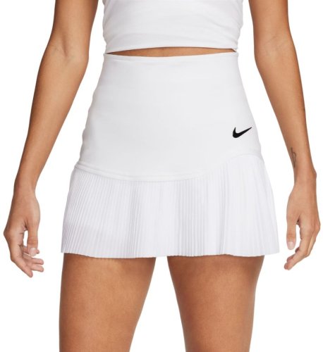 Nike Dri-Fit Advantage Pleated Skirt - white/white/black