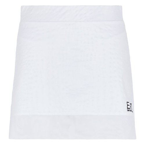 EA7 Woman Jersey Skirt - fancy white