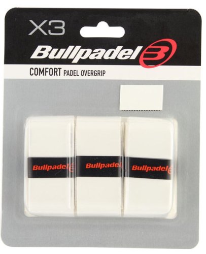 Bullpadel Comfort Padel Overgrip GB 1200 3P - blanco