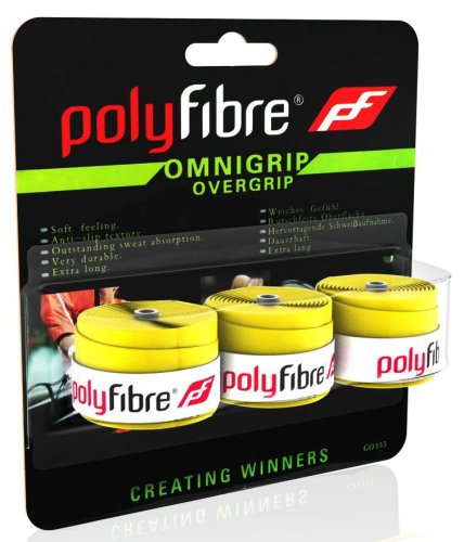 Polyfibre Omnigrip Overgrip 3P - yellow