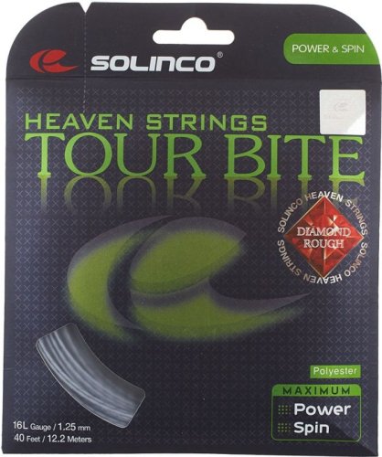 Solinco Tour Bite Diamond Rough (12 m) - grey