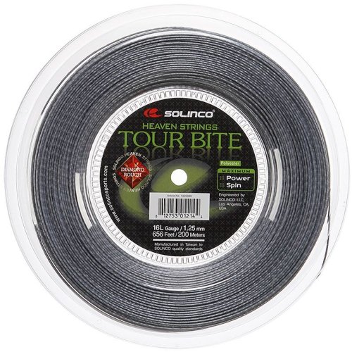 Solinco Tour Bite Diamond Rough (200 m) - grey