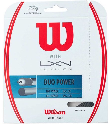 Wilson Duo Power NXT Power &amp; Alu Power (6,1 m/6,1 m) # 1.30 mm/1.25 mm