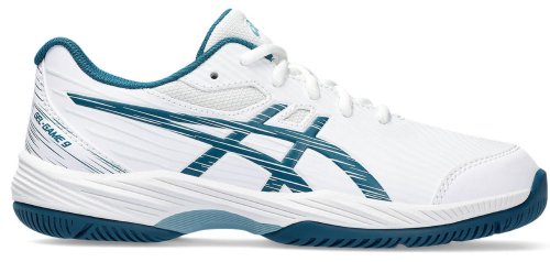 Asics Gel-Game 9 GS - white/restful teal