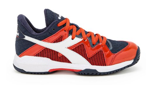 Diadora B.Icon 2 Y - blue corsair/white/fiery red