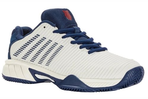 K-swiss Hypercourt Express 2 HB - blanc de blanc/blue opal/lollipop