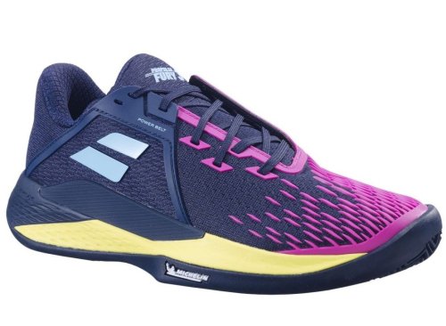 Babolat Propulse Fury 3 Clay - dark blue/pink aero