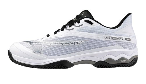 Mizuno Wave Exceed Light 2 CC - white/metallic gray/black