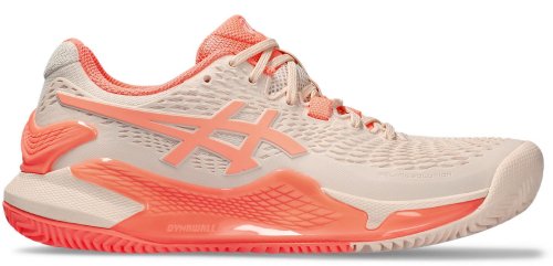 Asics Gel-Resolution 9 Clay - pearl pink/sun coral