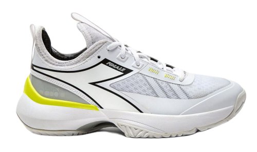 Diadora Finale W AG - white/silver/evening primrose