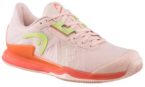 Head Sprint Pro 3.5 Clay Women - salmon/lime