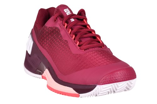 Wilson Rush Pro 4.0 Clay W - beet red/white/tropical peach