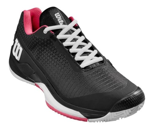 Wilson Rush Pro 4.0 Clay - black/hot pink/white