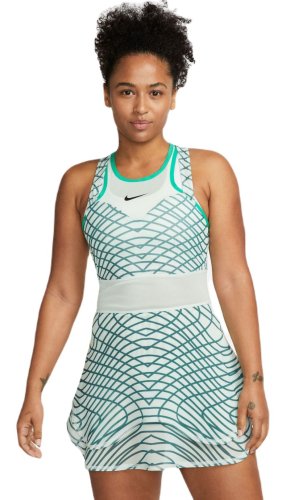 Nike Court Dri-Fit Slam Dress - barely green/stadium green/black