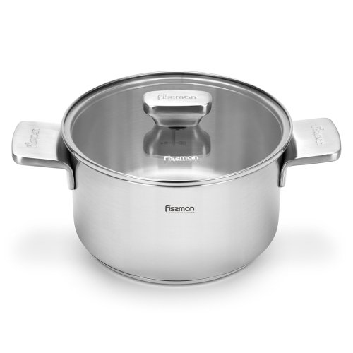 Fissman Katls MASTER CHEF 20x11 cm / 3,1 l ar stikla vāku (ner.tēr.)