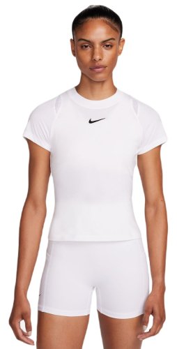 Nike Court Dri-Fit Advantage Top - white/white/white/black