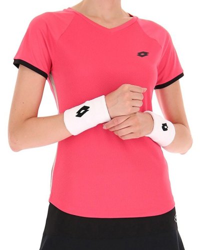 Lotto Superrapida W VI T-Shirt - shiny fuchsia
