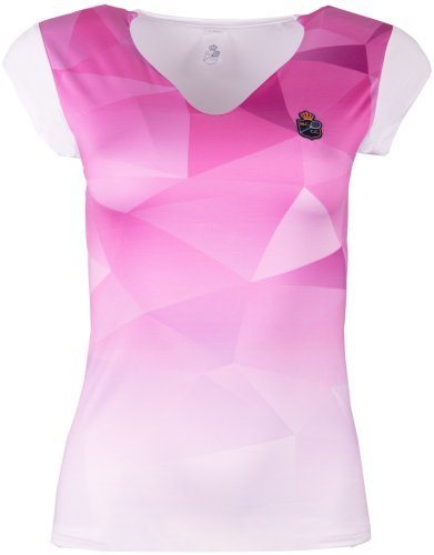 Monte-carlo Country Club Print Tech T-Shirt - white/printed