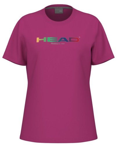 Head Rainbow T-Shirt - vivid pink