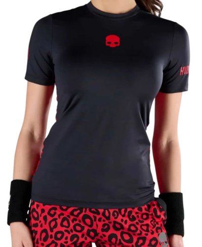 Hydrogen Panther Tech T-Shirt - black/red