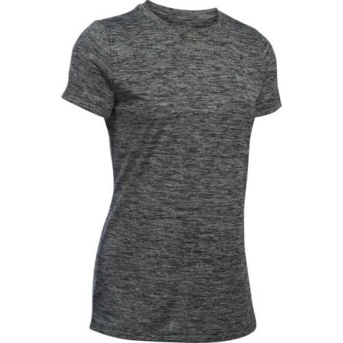 Under armour Women's UA Tech Twist T-Shirt - black/metallic silver