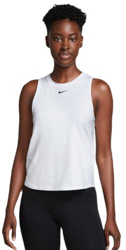 Nike One Classic Dri-Fit Tank Top - white/black
