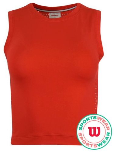 Wilson Pro Seamless Tennis Tank - infrared